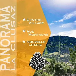 Panorama - Vue Montagne Et Village, Centre - Aravistour Appartement